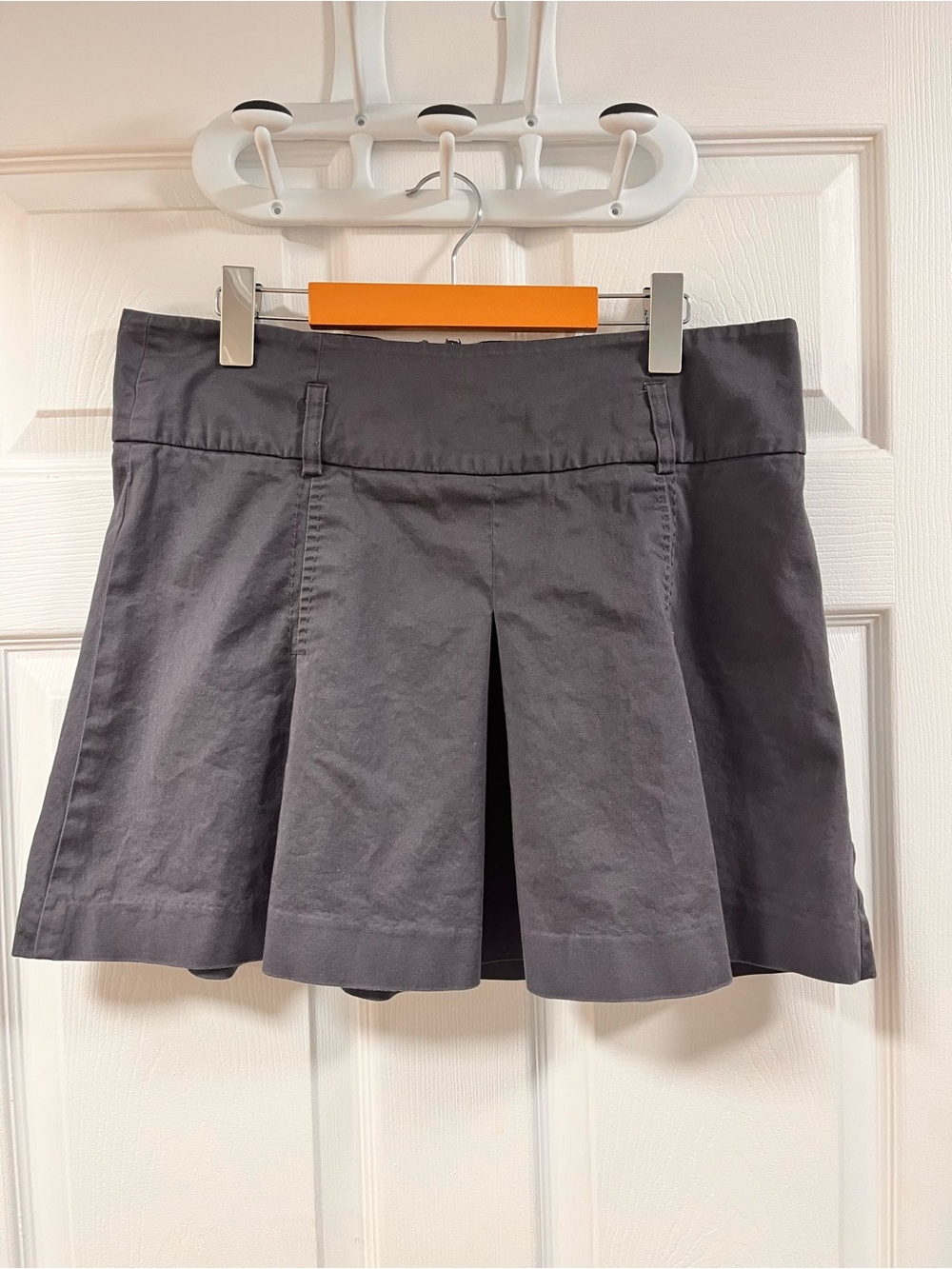 Dynamite Charcoal Pleated Mini Skirt